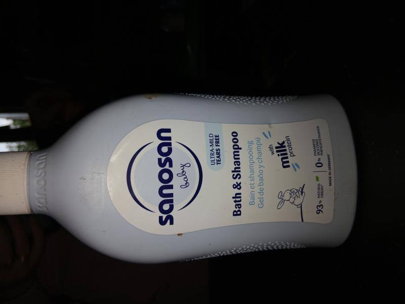 Sanosan Baby Bath & Shampoo with milk protein