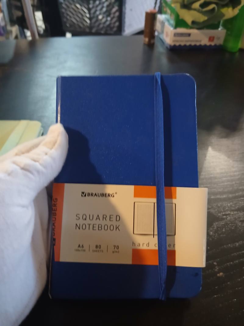 BRAUBERG Squared Notebook A6, 80 sheets
