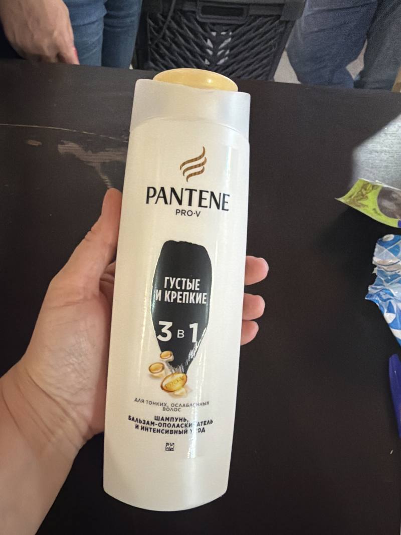 Шампунь-бальзам-ополаскиватель Pantene Pro-V Густые и Крепкие 3 в 1