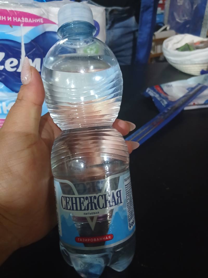 Сенежская питьевая газированная вода