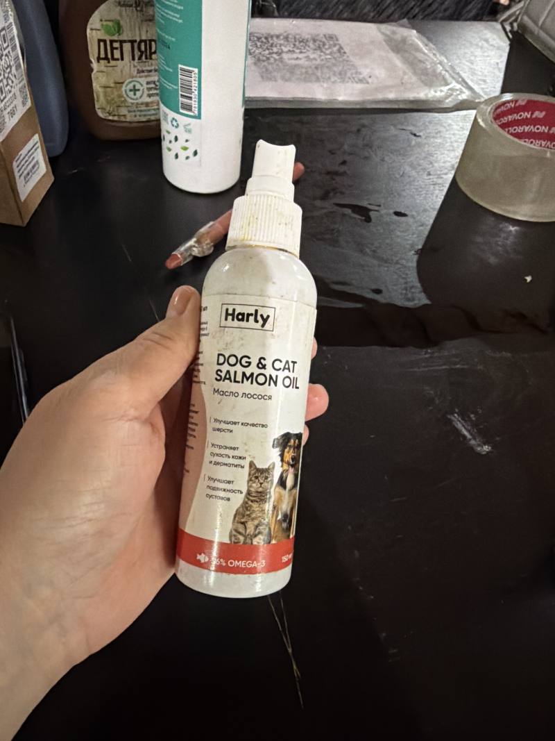 Harly DOG & CAT SALMON OIL Масло лосося