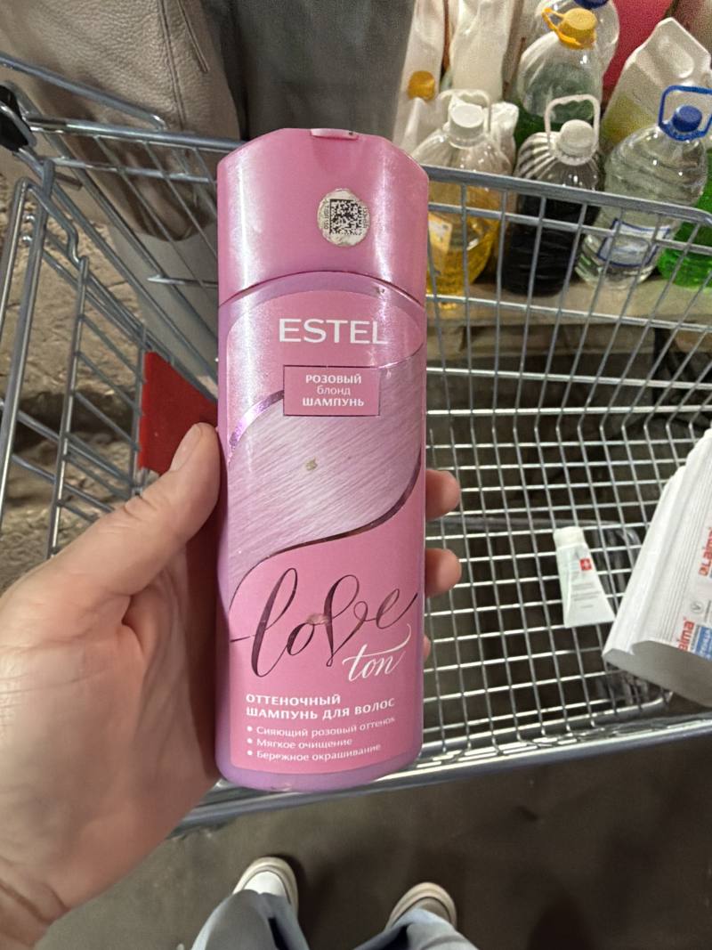 Оттеночный шампунь ESTEL Love Ton Розовый блонд
