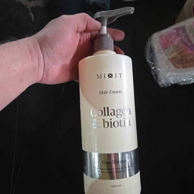Кондиционер для волос MIXIT Hair Expert Collagen & biotin