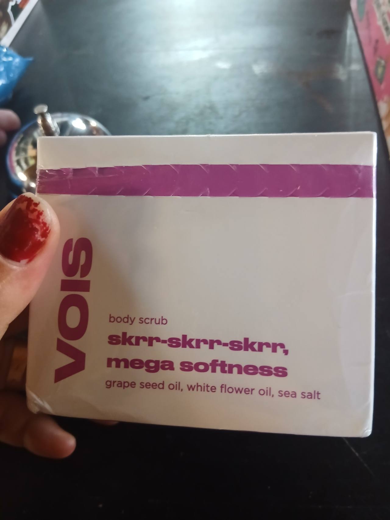VOIS body scrub skrr-skrr-skrr, mega softness