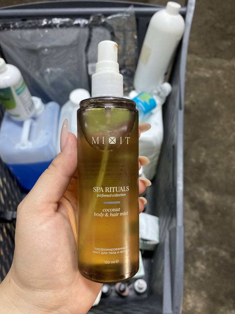 Парфюмированный мист для тела и волос MIXIT SPA RITUALS Coconut Body & Hair Mist