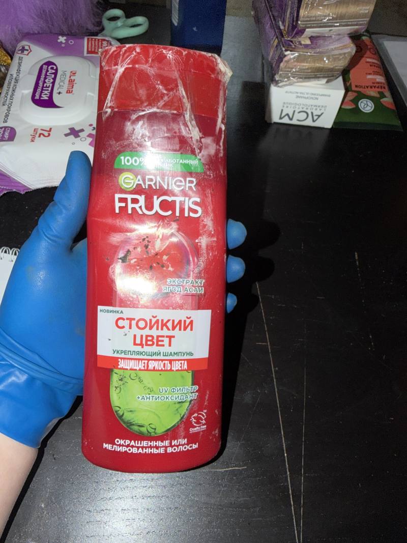 Garnier Fructis Стойкий Цвет Укрепляющий шампунь