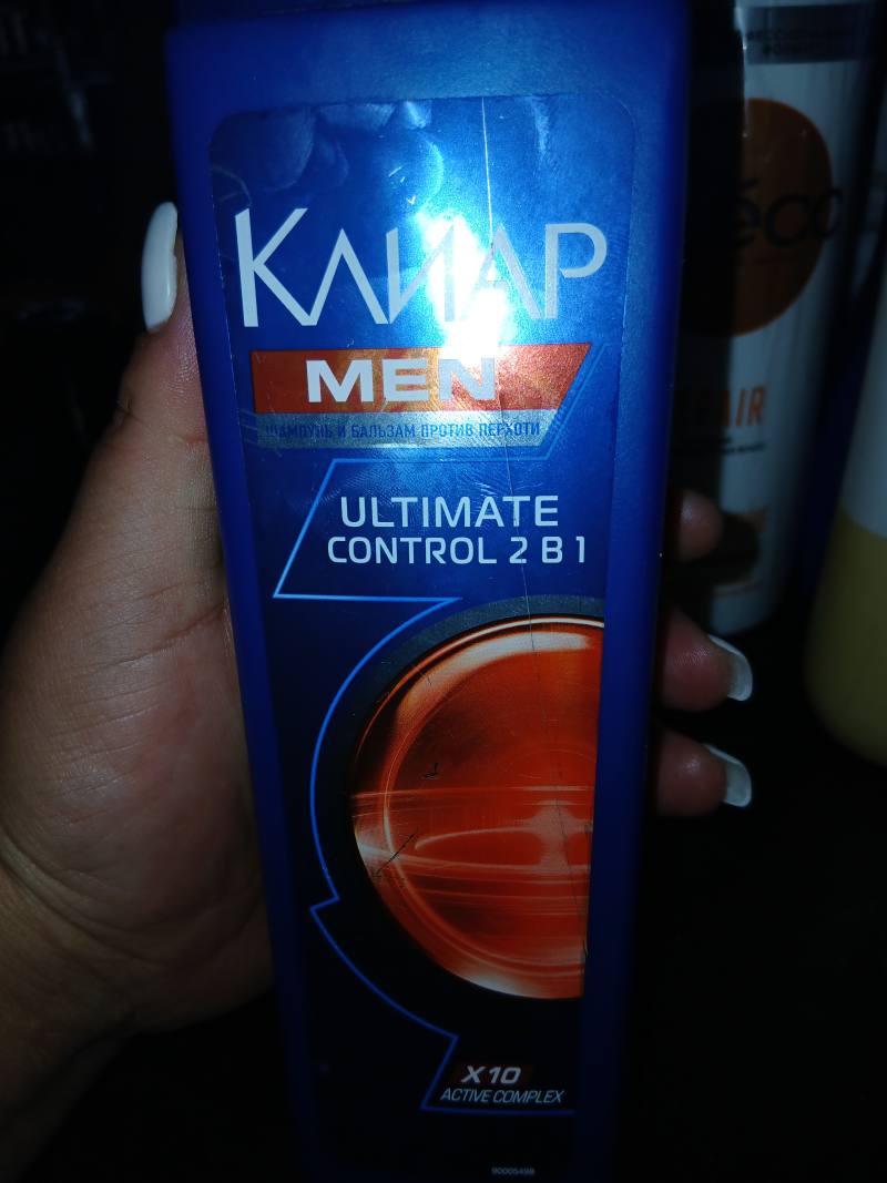 Шампунь и бальзам против перхоти CLEAR MEN Ultimate Control 2 в 1