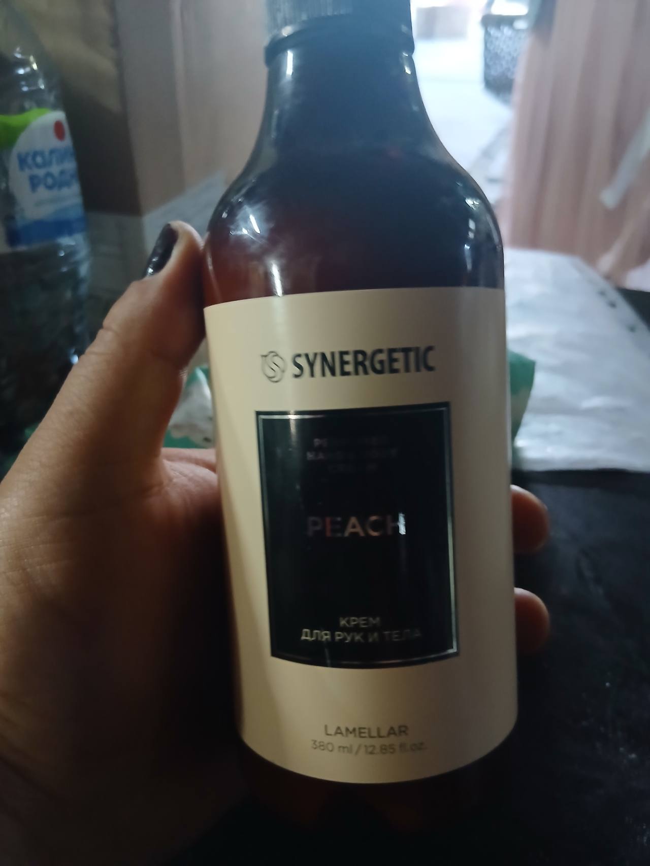 Synergetic Крем для рук и тела Peach Lamellar