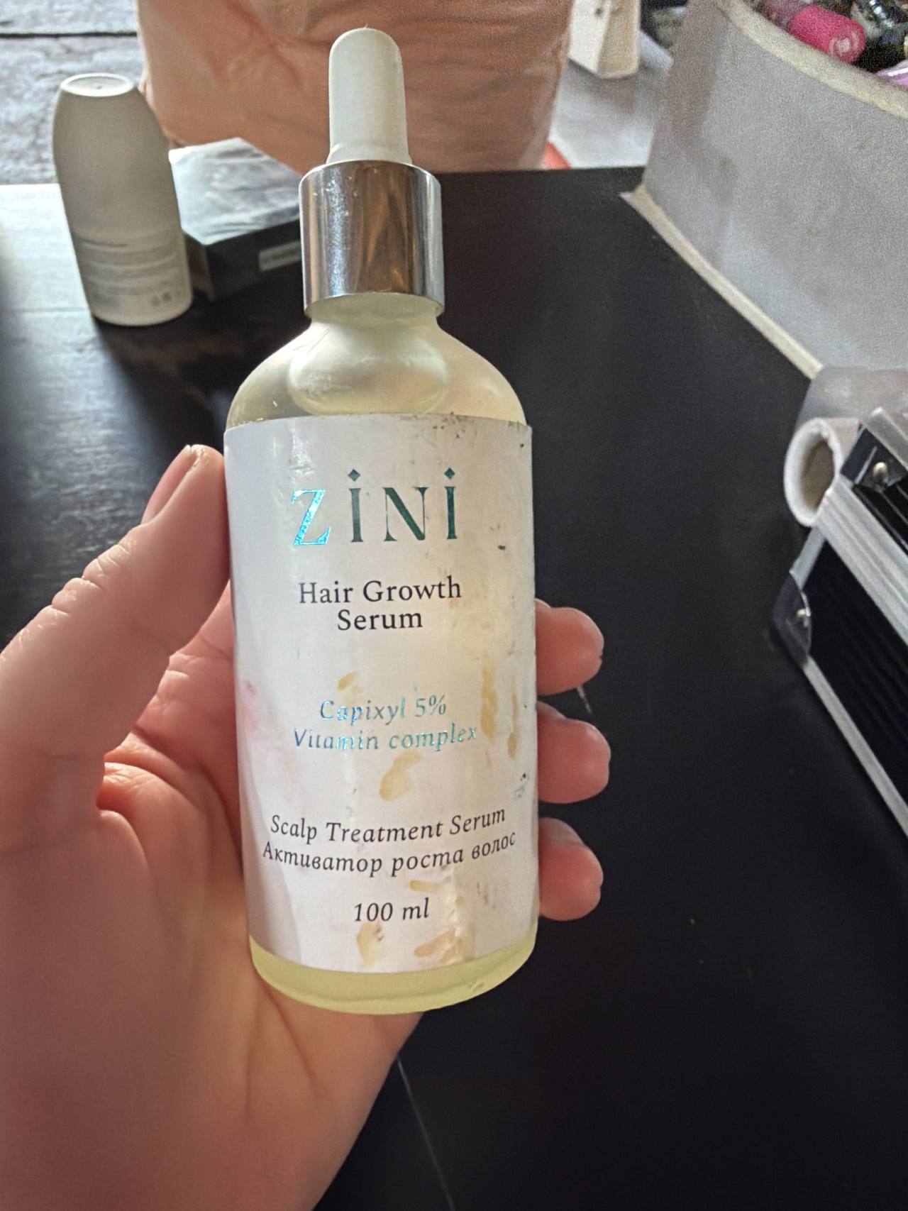 ZINI Hair Growth Serum Scalp Treatment Serum Активатор роста волос с Capixyl 5% Vitamin complex