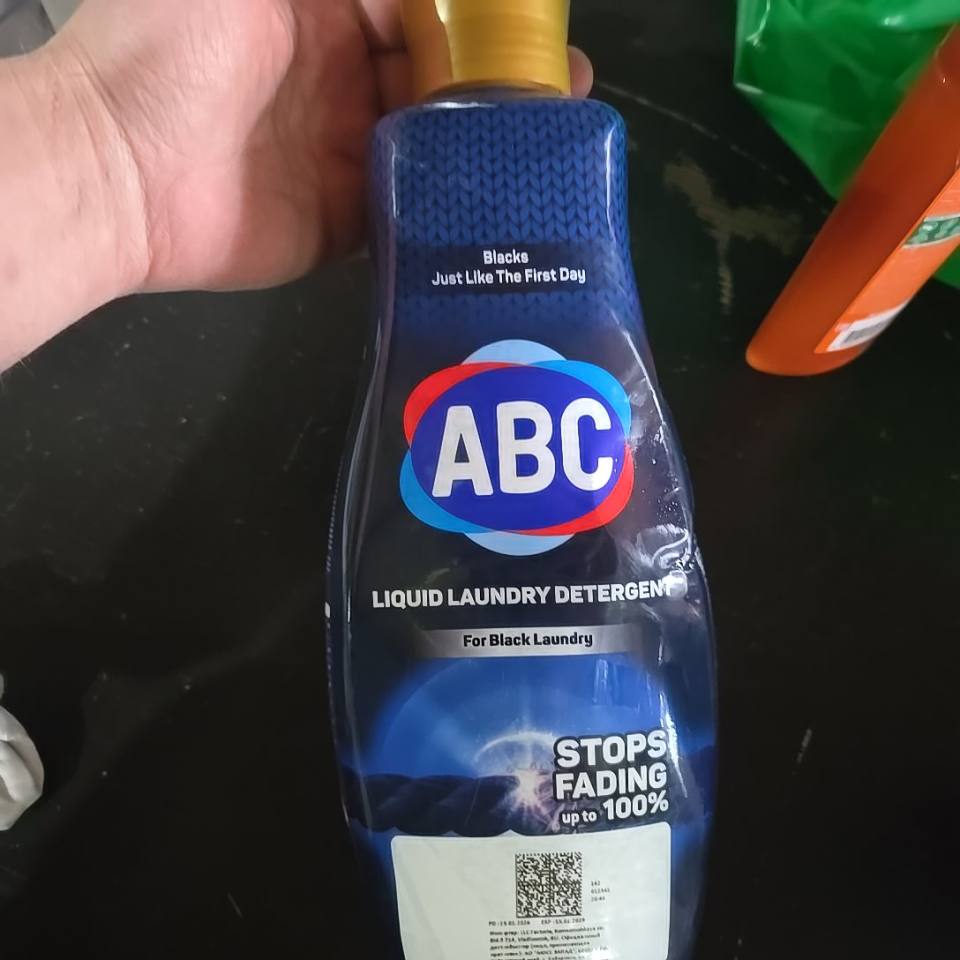 Жидкое средство для стирки ABC для черного белья