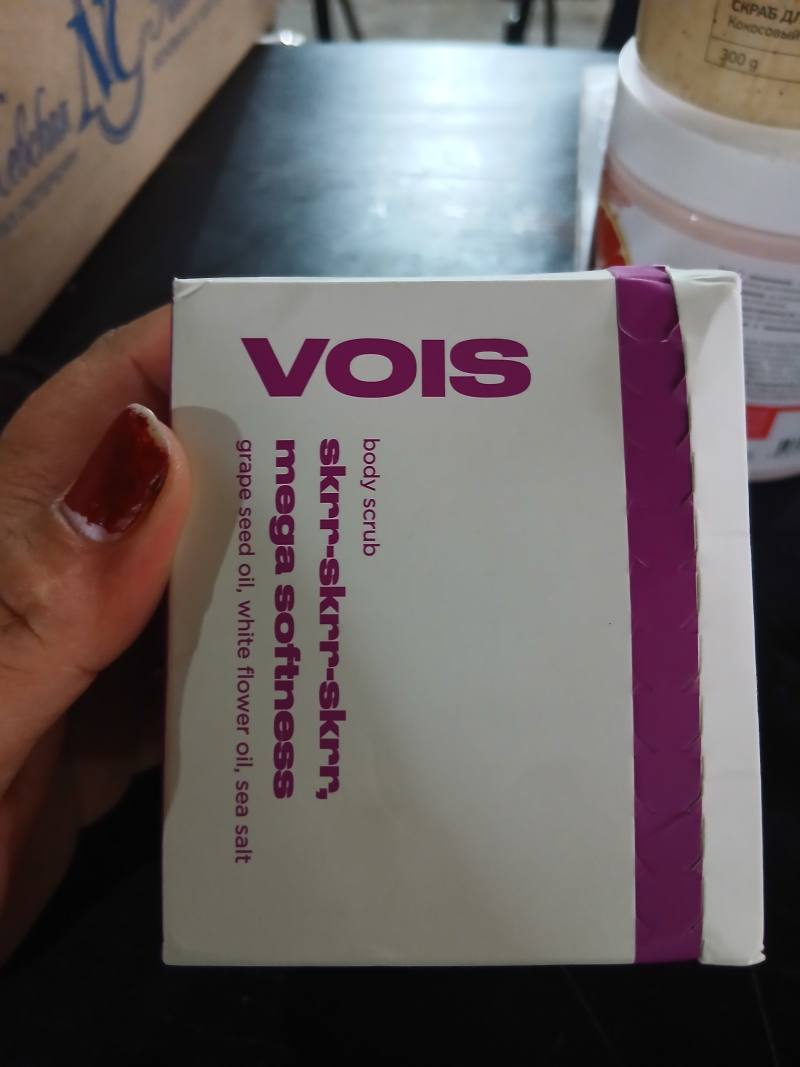 VOIS body scrub mega softness
