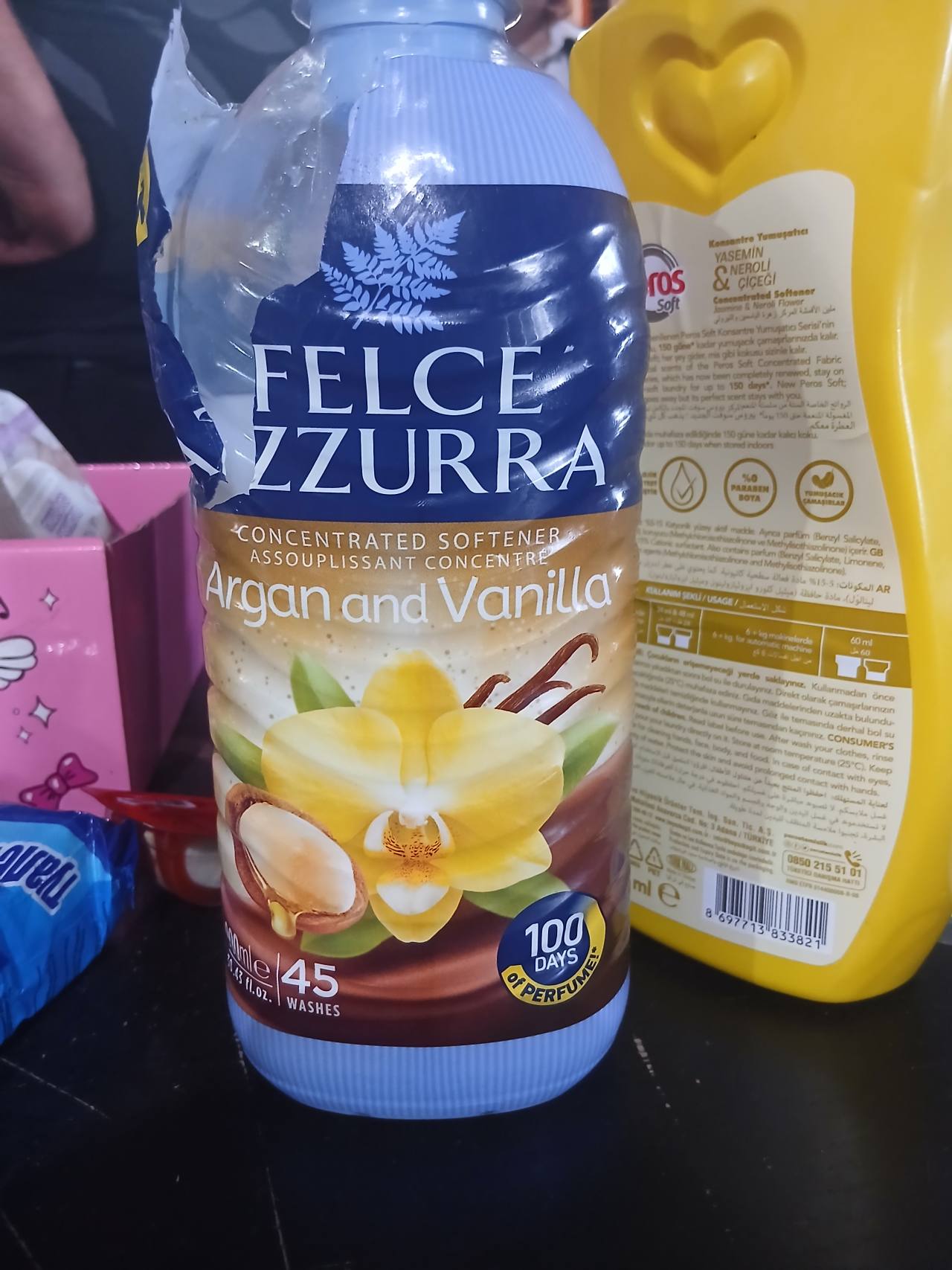 Felce Azzurra Concentrated Softener Argan and Vanilla