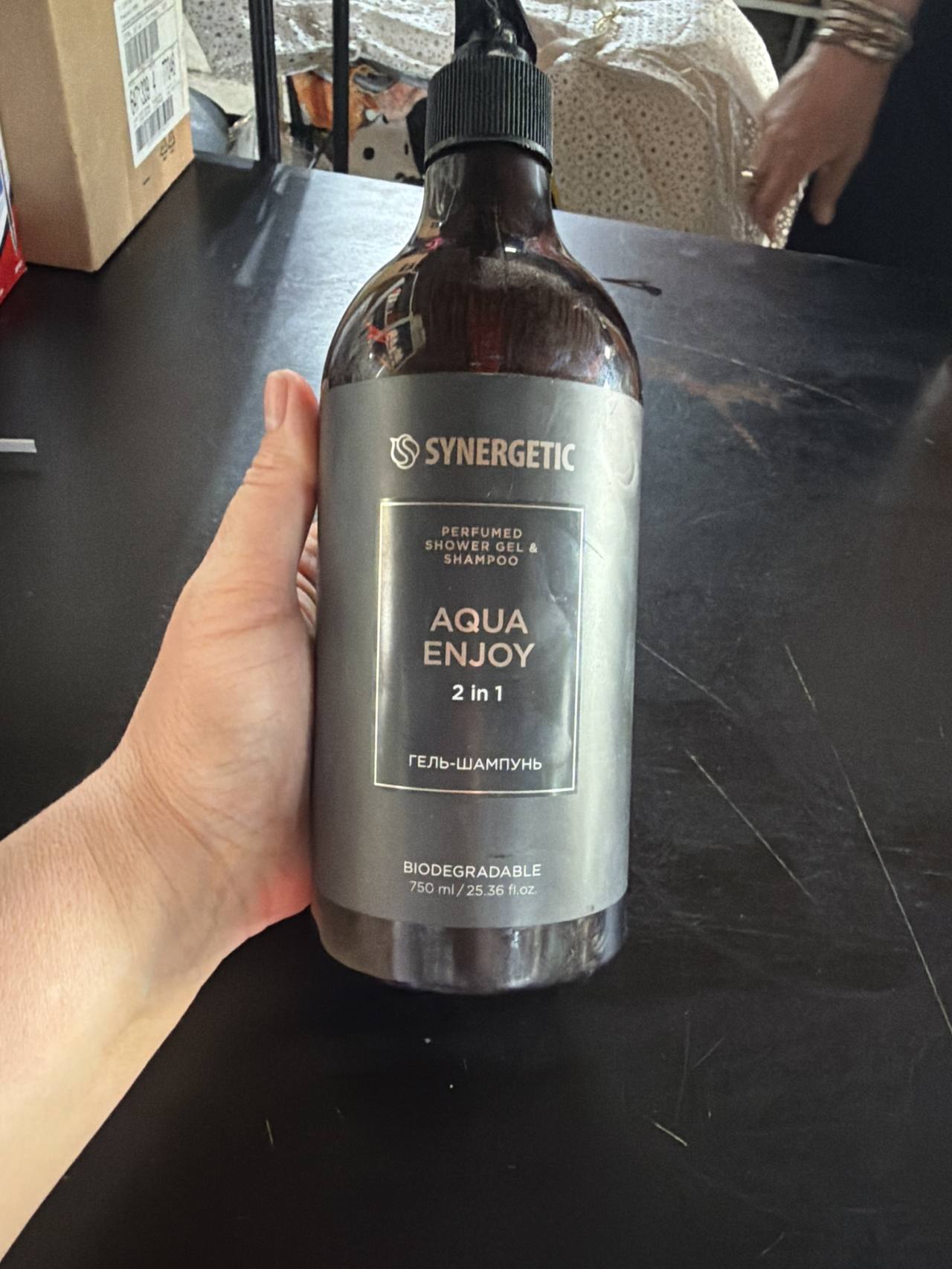 Synergetic Aqua Enjoy 2 in 1 Гель-шампунь