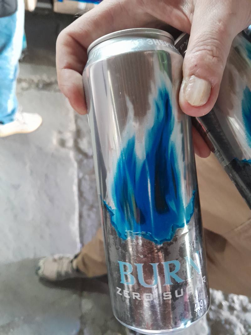 Энергетический напиток BURN ZERO SUGAR