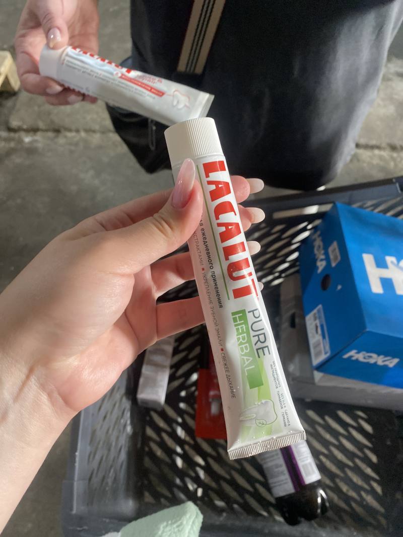 Зубная паста LACALUT Pure Herbal