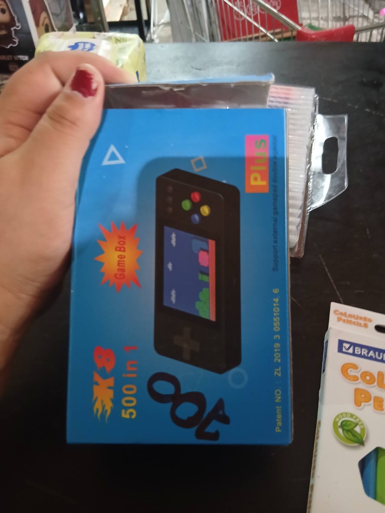 Игровая консоль K8 500 in 1 Game Box