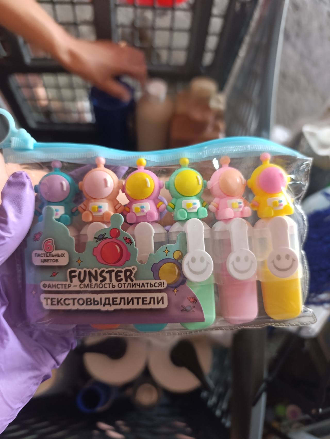 Набор из 6 пастельных текстовыделителей FUNSTER