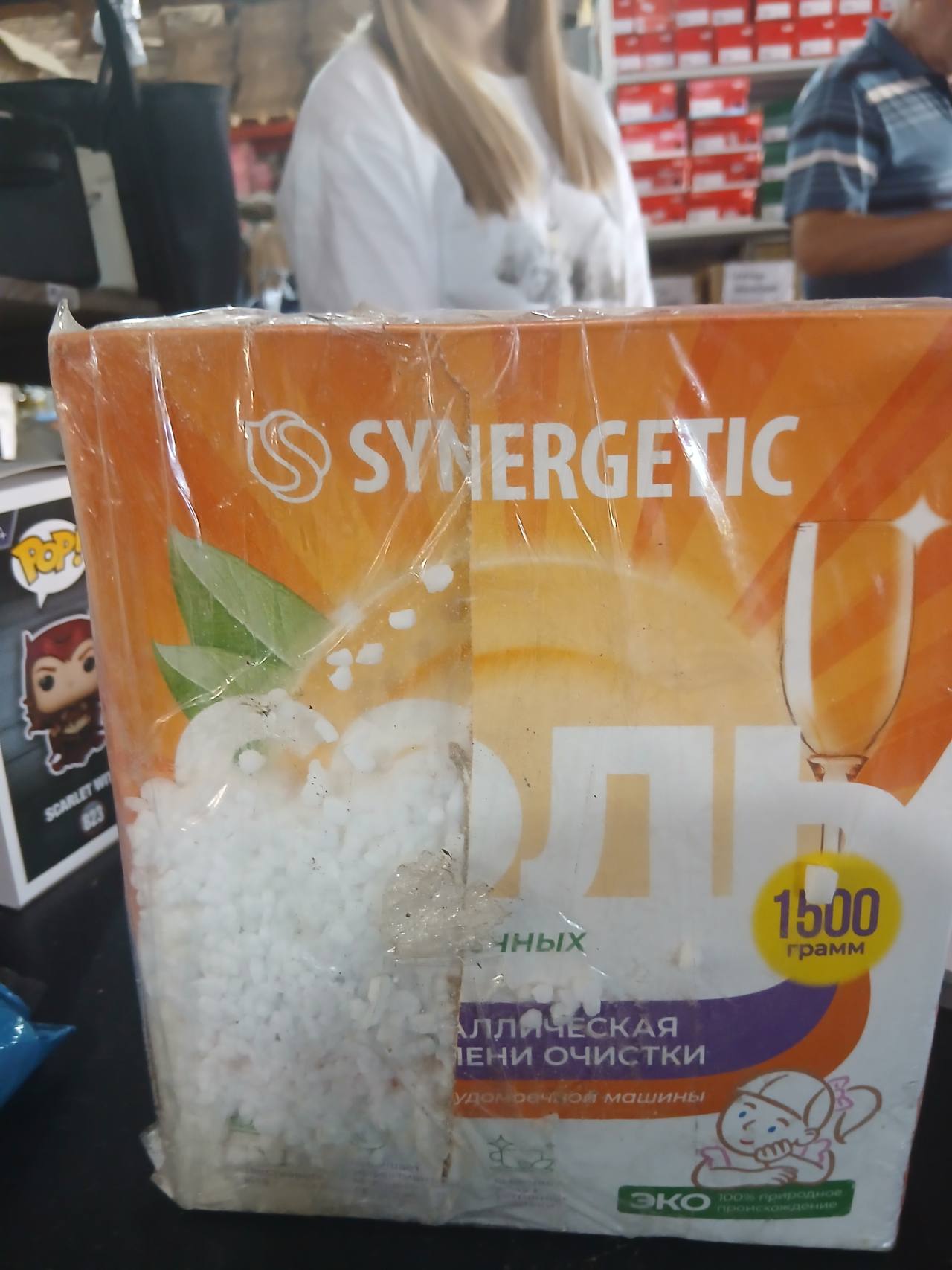 Synergetic Аллическая Пени Очистки для посудомоечной машины 1500 грамм