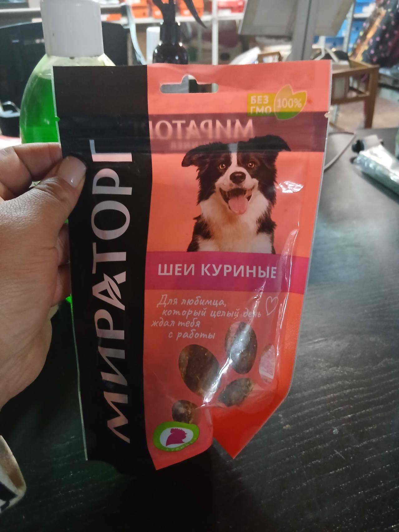 Куриные шеи для собак
