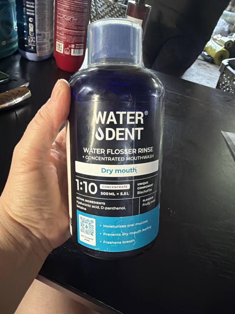 Концентрированный ополаскиватель для полости рта WaterDent Dry mouth