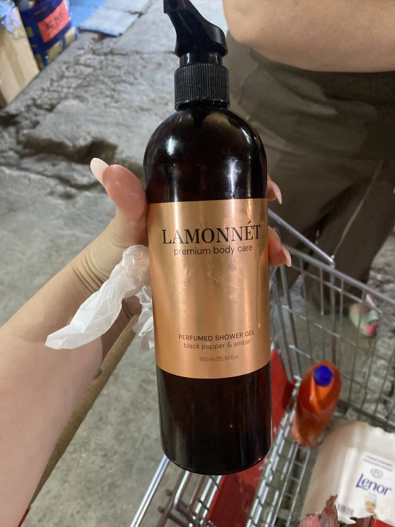 LAMONNÉT Perfumed Shower Gel black pepper & amber