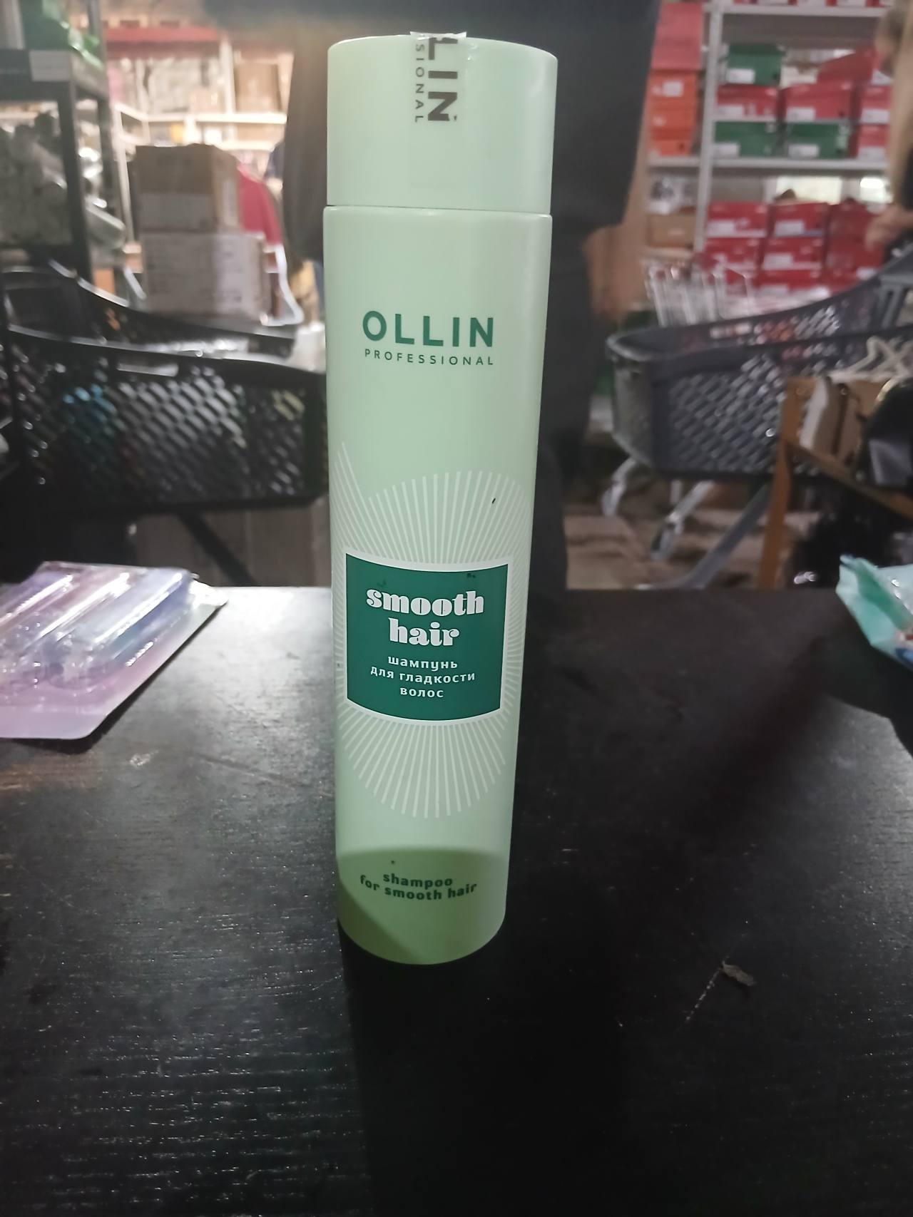 OLLIN Professional Smooth Hair Шампунь для гладкости волос