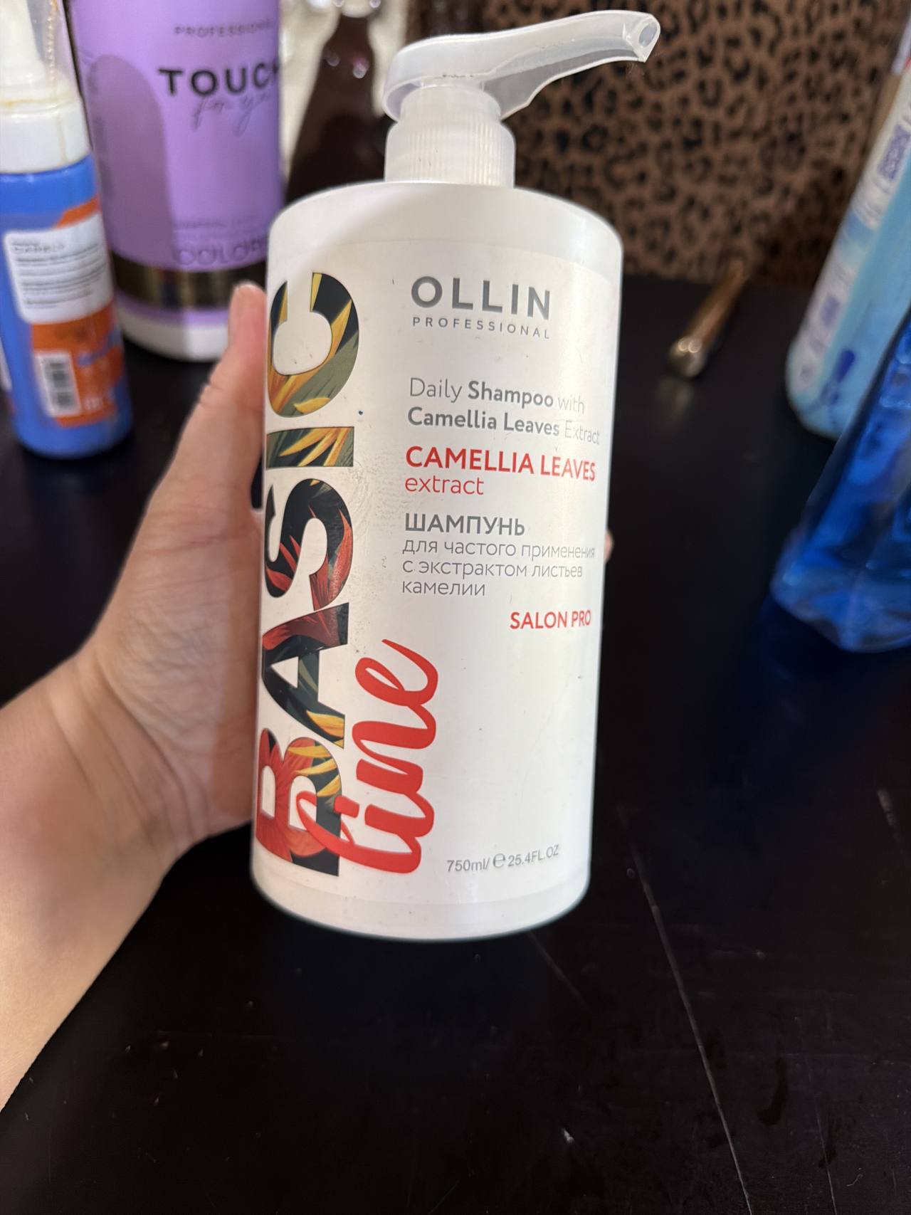 OLLIN PROFESSIONAL Daily Shampoo with Camellia Leaves Extract BASIC line