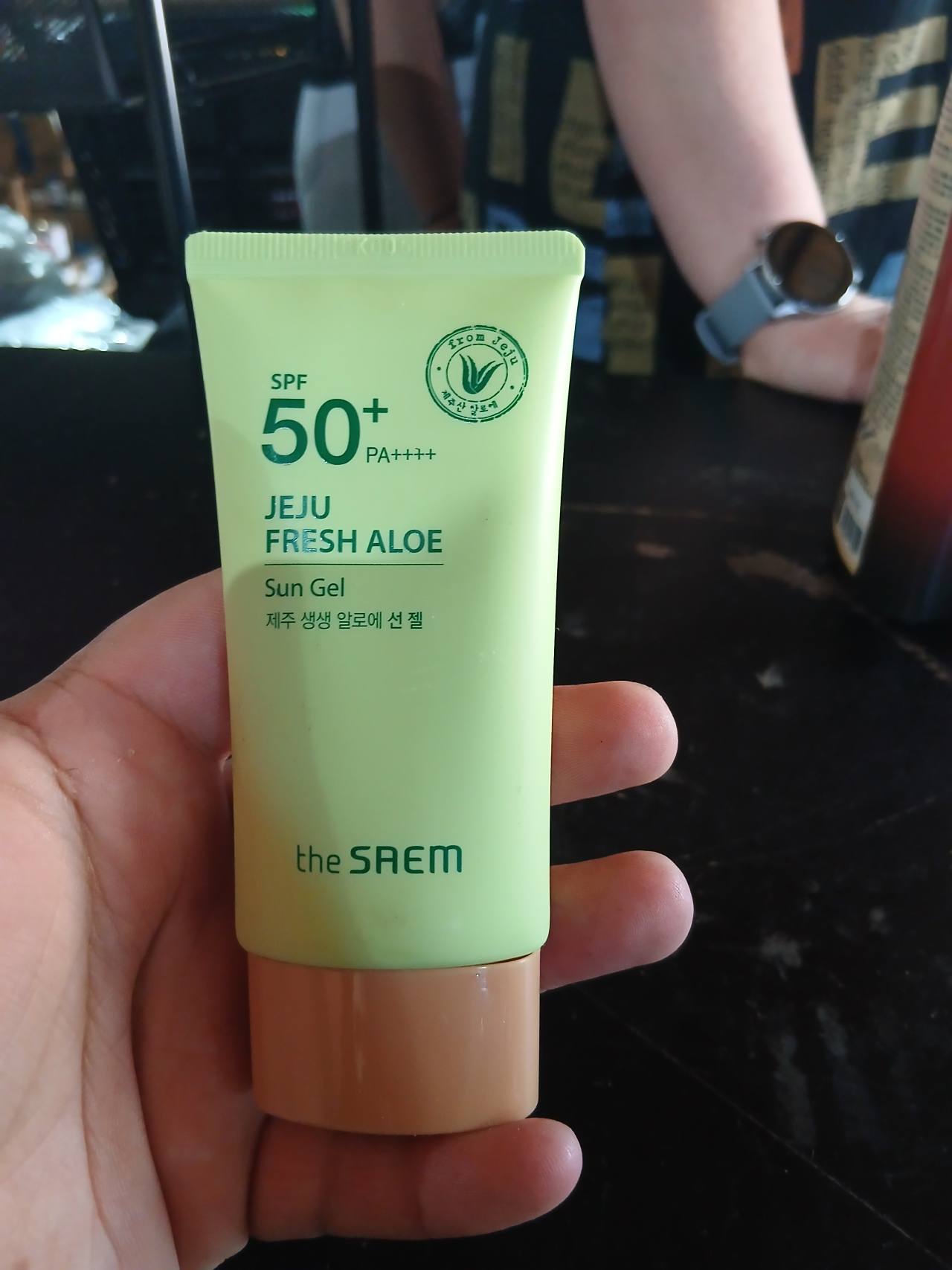 The Saem Jeju Fresh Aloe Sun Gel SPF 50+ PA++++