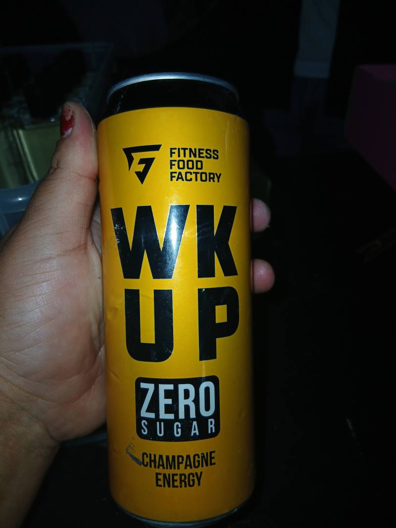 WOW UP Champagne Energy Zero Sugar