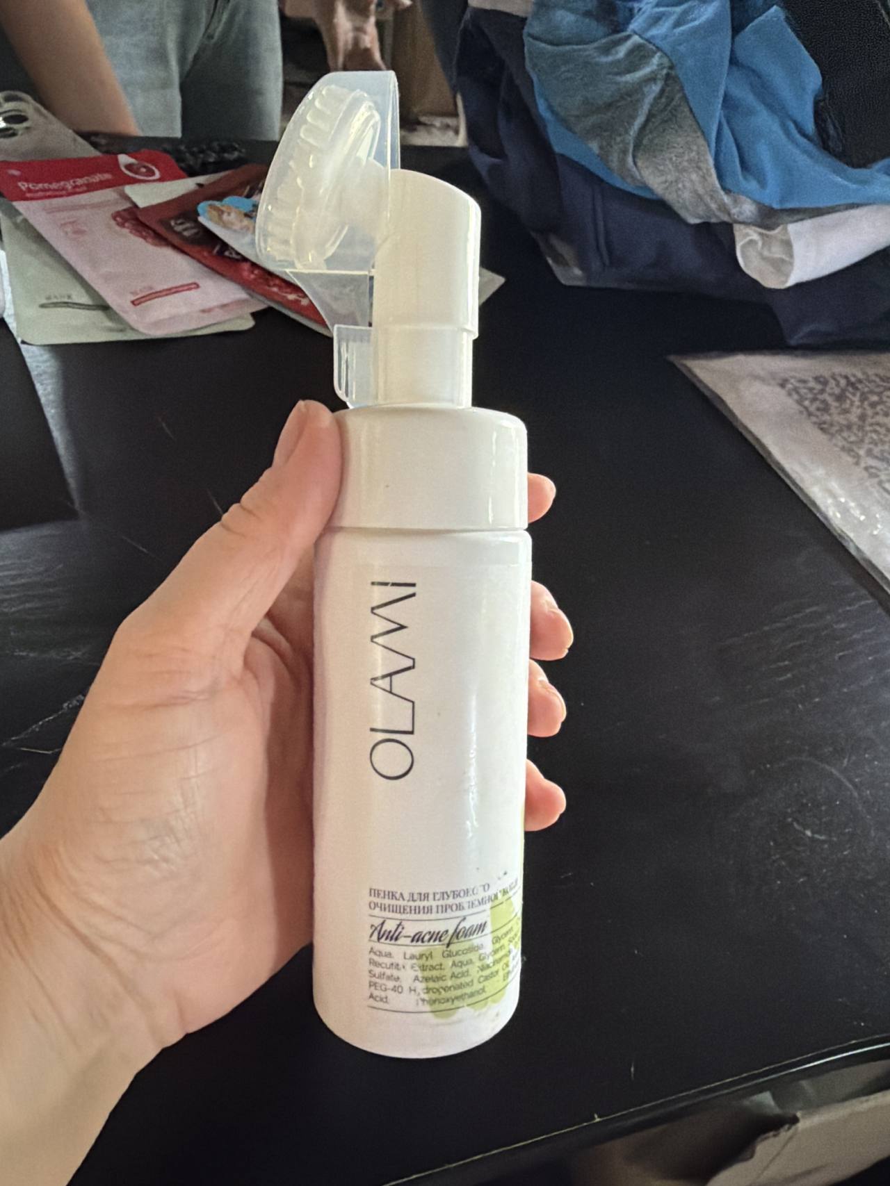 OLAMI Пенка для глубокого очищения проблемной кожи Anti-acne foam