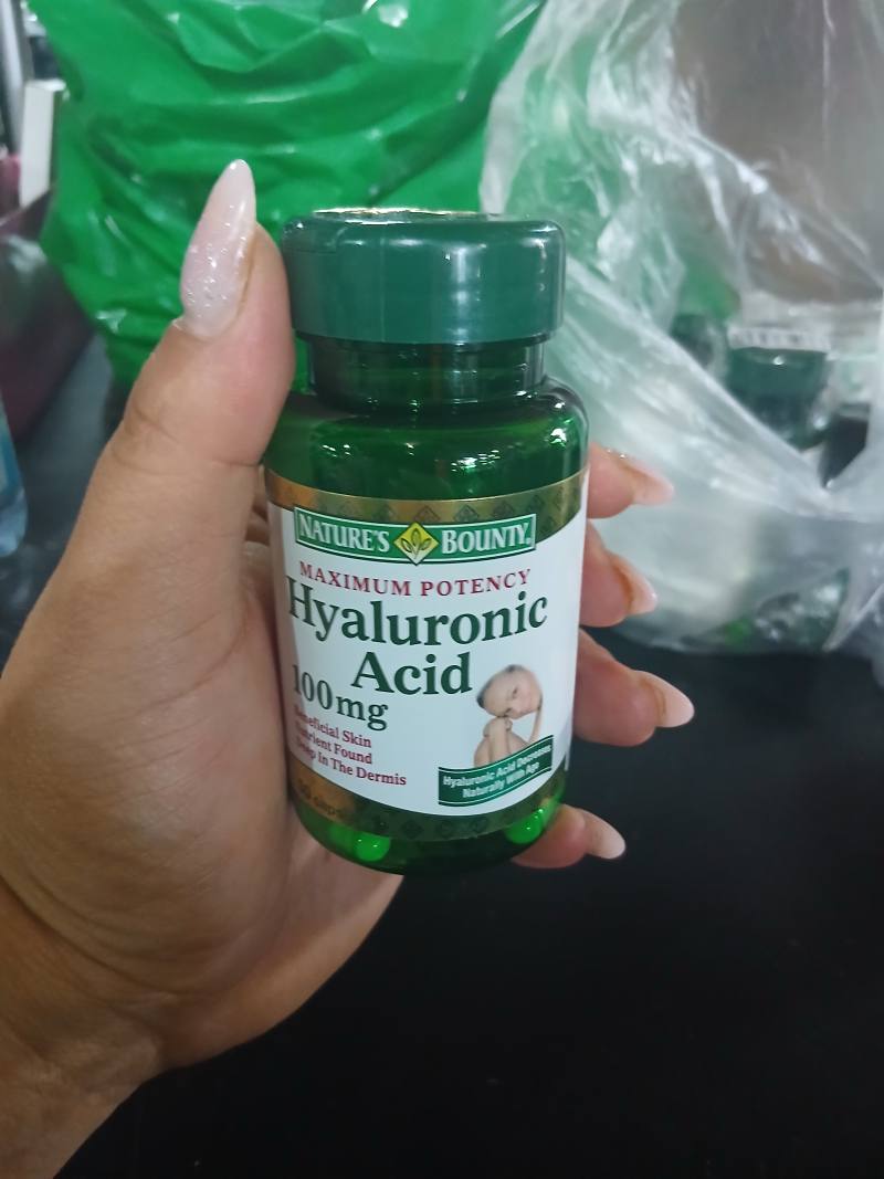 Nature's Bounty Maximum Potency Hyaluronic Acid 100 mg