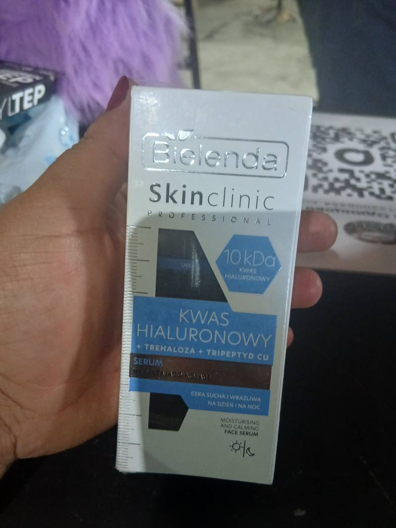 Сыворотка для лица Bielenda Skinclinic Professional Kwas Hialuronowy + Trehaloza + Tripeptyd Cu