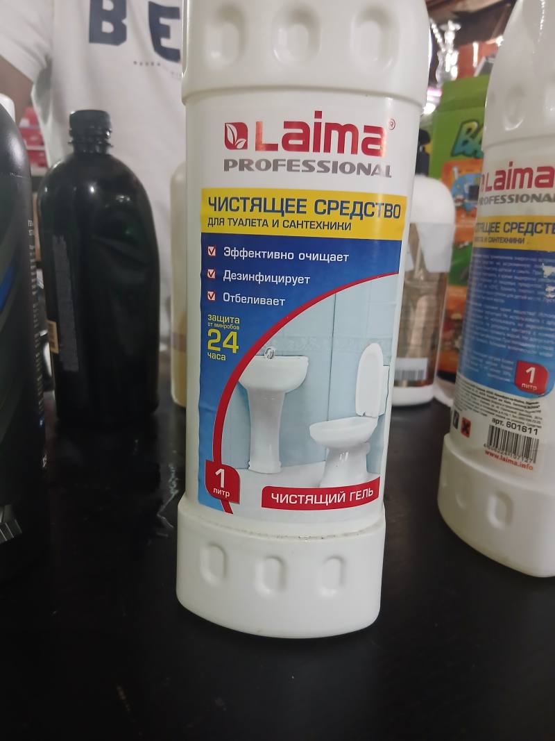 Чистящее средство для туалета и сантехники Laima Professional Чистящий гель