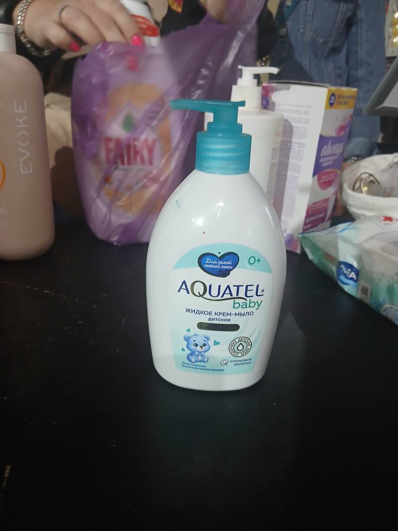 AQUATEL baby жидкое крем-мыло детское