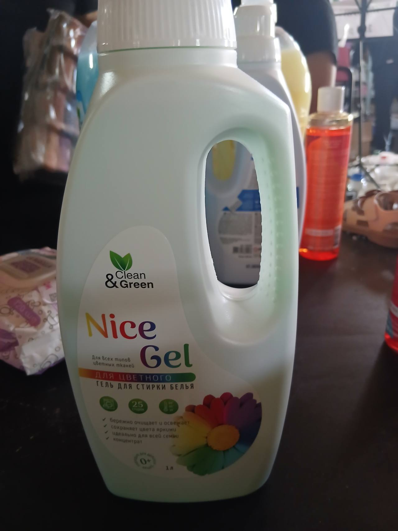 Clean & Green Nice Gel для цветного белья