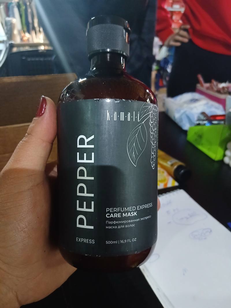 Парфюмированная экспресс-маска для волос Pepper