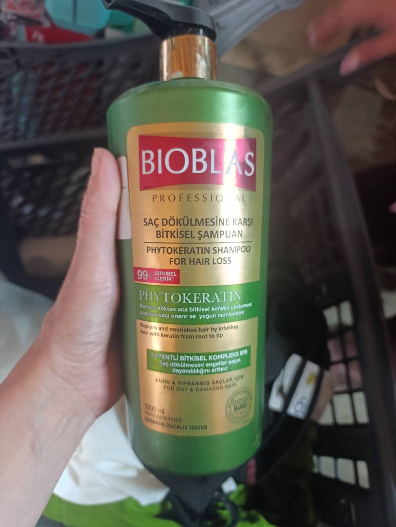 Bioblas Professional Phytokeratin Shampoo for Hair Loss