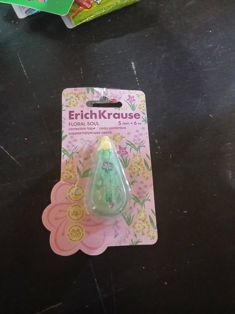 Erich Krause FLORAL SOUL корректирующая лента 5 mm x 6 m