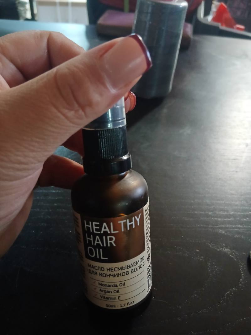 Несмываемое масло для кончиков волос HEALTHY HAIR OIL