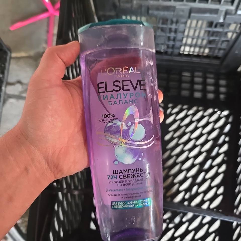 L'Oréal Elseve Гиалурон Баланс Шампунь 72ч Свежести