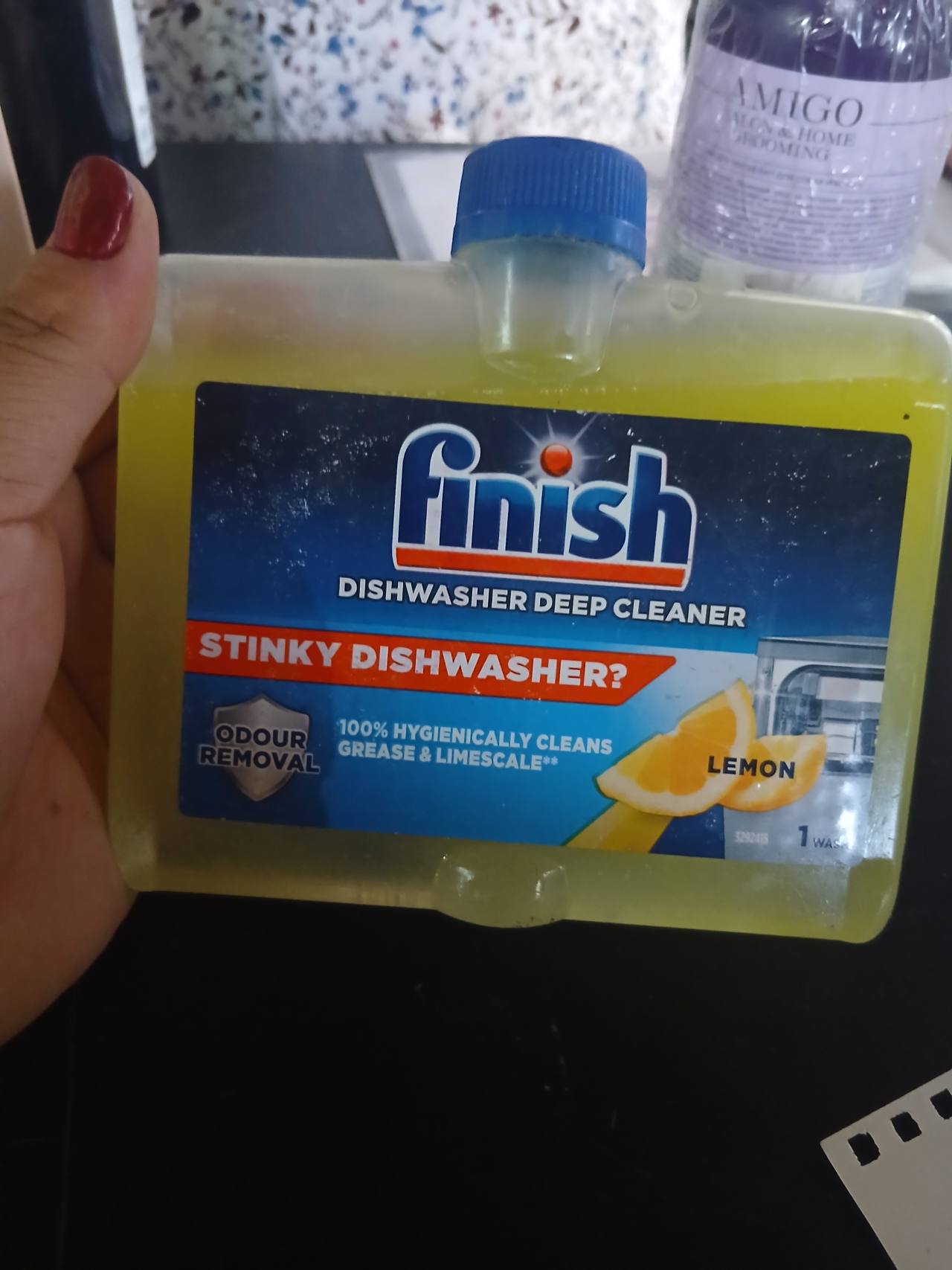 Finish Dishwasher Deep Cleaner Lemon