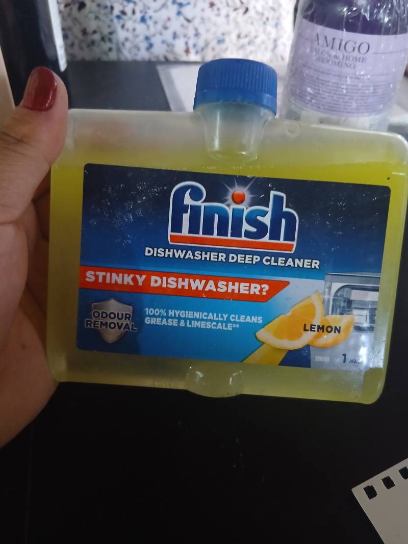 Finish Dishwasher Deep Cleaner Lemon