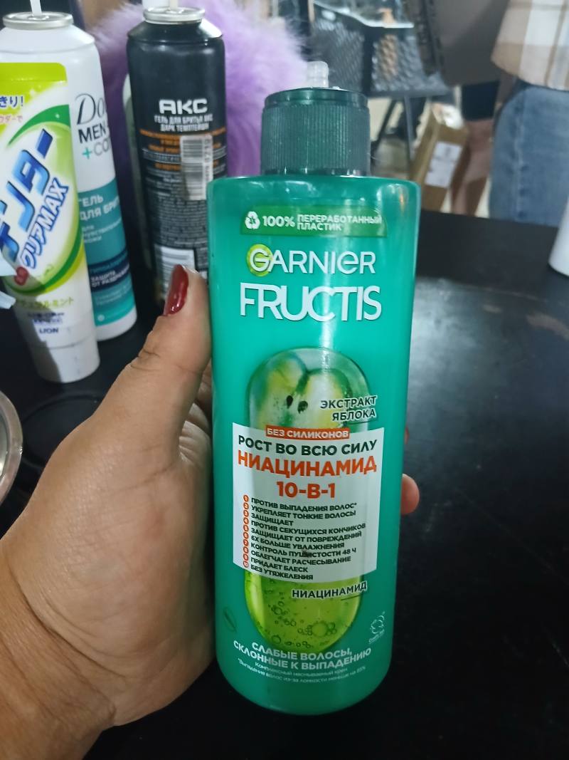 Garnier Fructis Рост во всю силу Ниацинамид 10-в-1