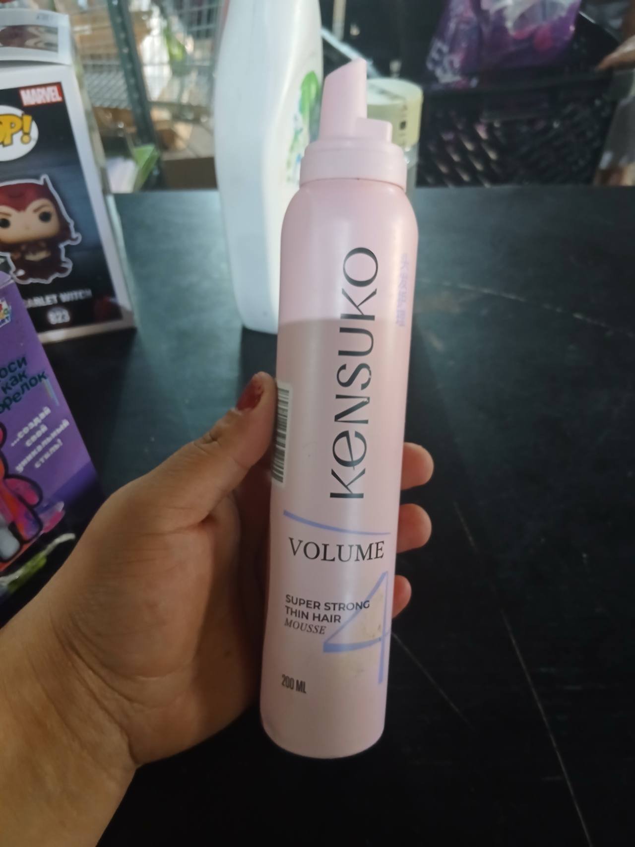 KENSUKO VOLUME SUPER STRONG THIN HAIR MOUSSE