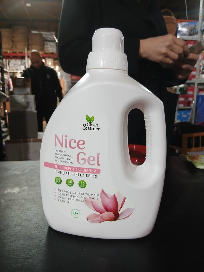 Clean & Green Nice Gel гель для стирки белья для шерсти и шёлка