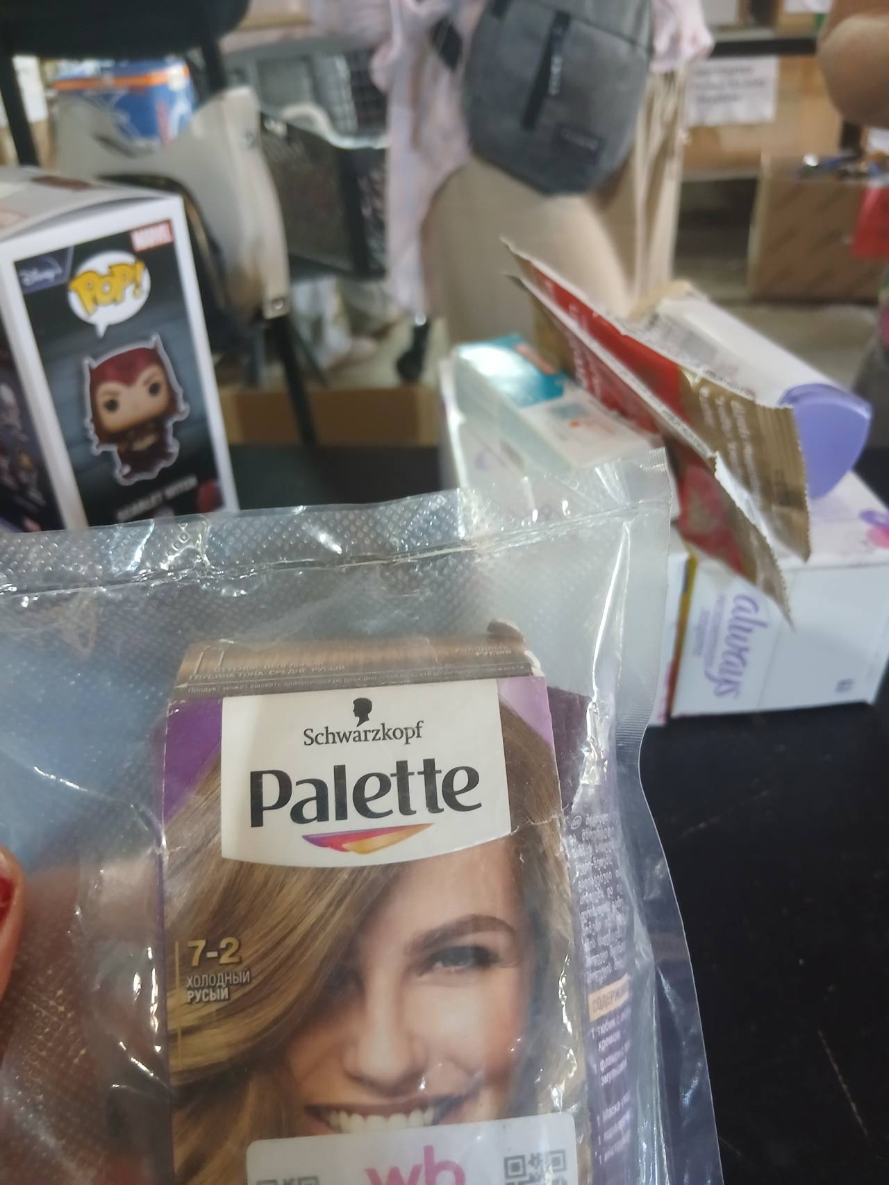 Schwarzkopf Palette Краска для волос 7-2 Холодный Русый