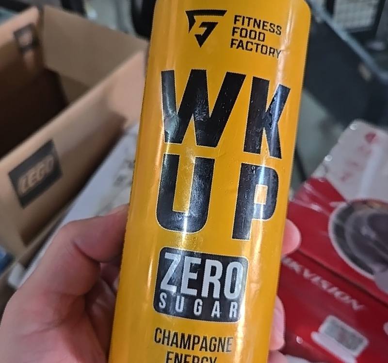 WK UP Zero Sugar Champagne Energy