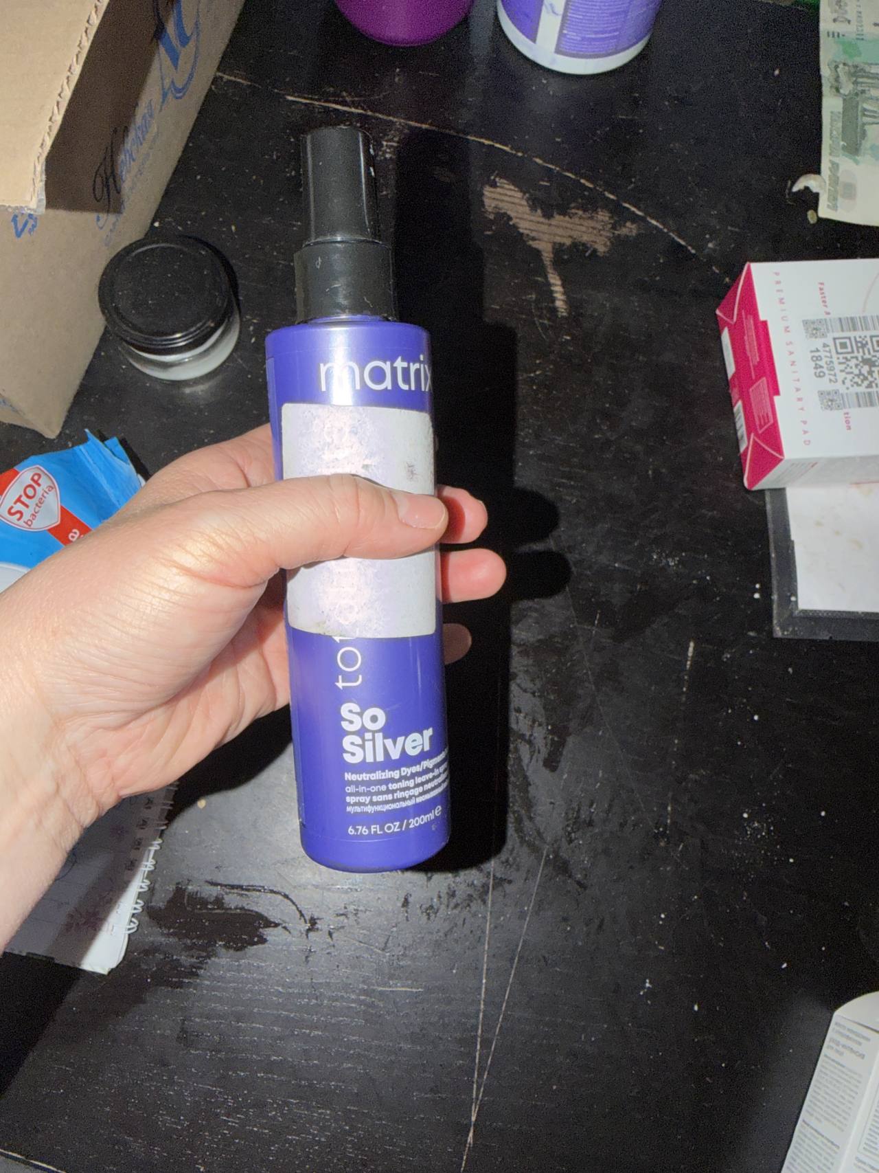 Matrix So Silver all-in-one toning leave-in spray