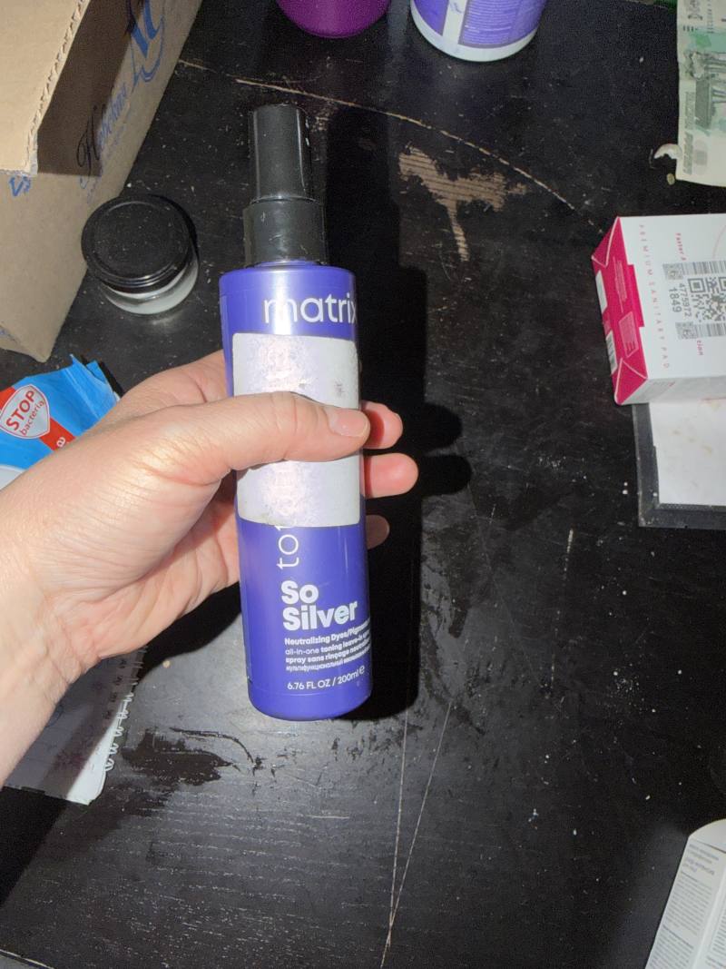 Matrix So Silver all-in-one toning leave-in spray