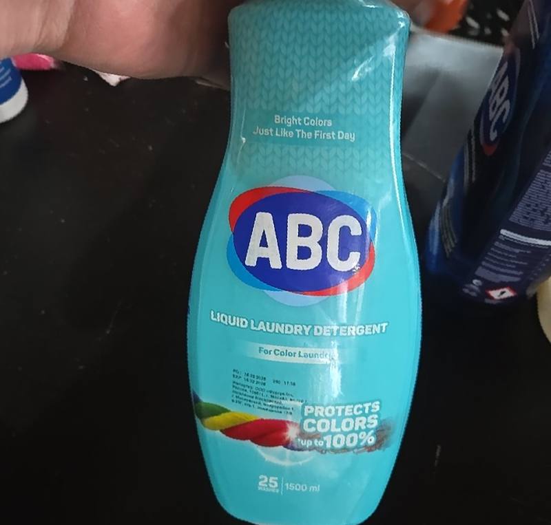 Жидкое средство для стирки ABC для цветного белья